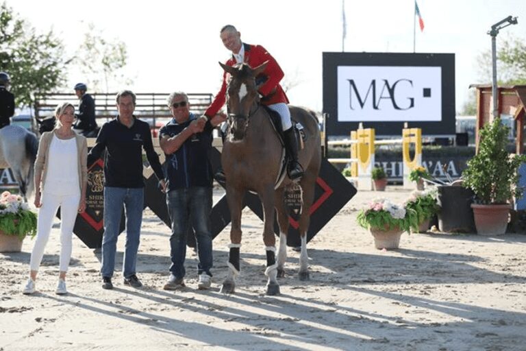 Pius Schwizer e Vancouver de Lanlore brilham no Grande Prêmio de Montefalco de 1,55m