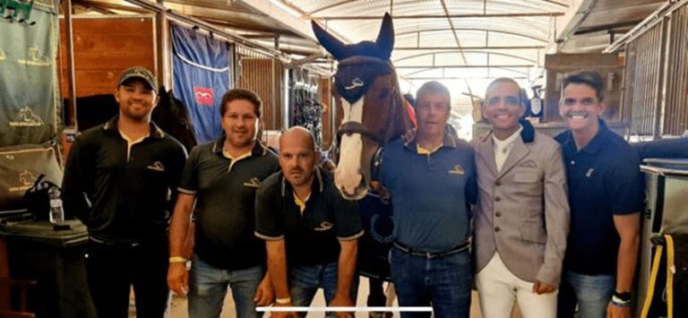 Hino do brasil para o BH “Chevaux Nutreal Hex Lup Imperio Egipcio” na Italia