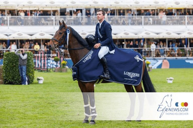 Gerrit Nieberg mantém a vitória CSI5* Grande Prêmio de Hamburgo nas mãos dos alemães