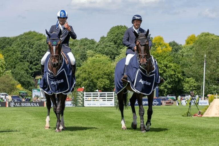 Robert Whitaker e Carlos E. Mota Ribas partilham vitória no Agria Derby Trial em Hickstead