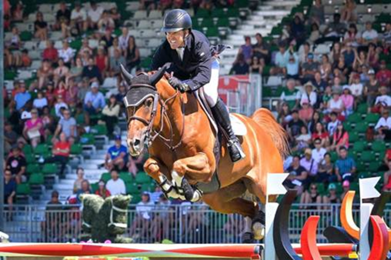 Kent Farrington e Landon impressionam na Copa Pan-Americana em Spruce Meadows
