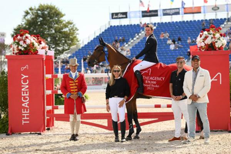Kenny lidera na aposta de velocidade 5* no Hampton Classic Horse Show de 2023