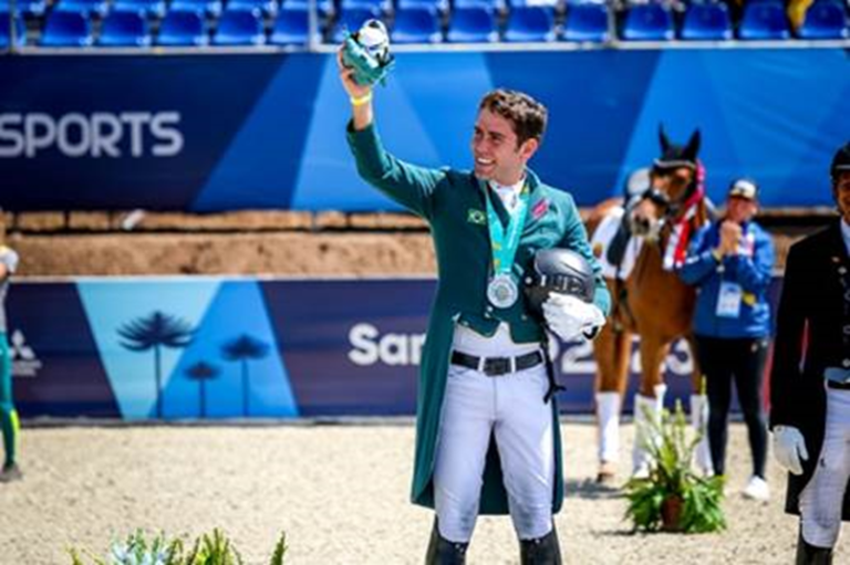 João Victor Marcari Oliva conquista inédita prata individual no Pan 2023