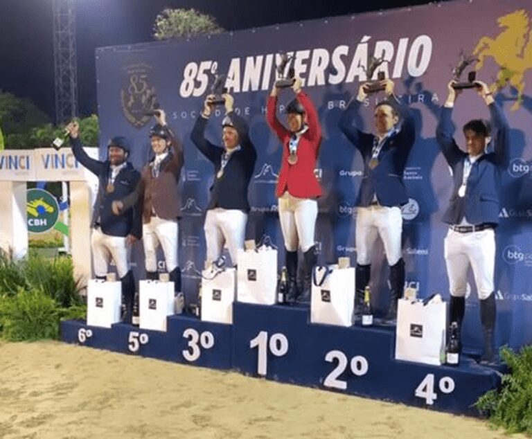Lady Louise Jmen conquista o primeiro lugar no Grande Prêmio do CSI-W Rio de Janeiro