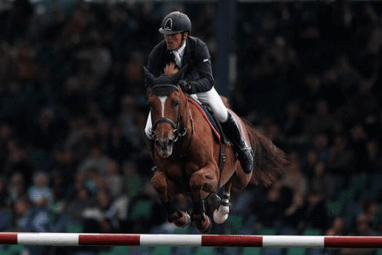 Sky é o limite para Guy Williams e Mr Blye Sky em LeMieux Puissance de Londres