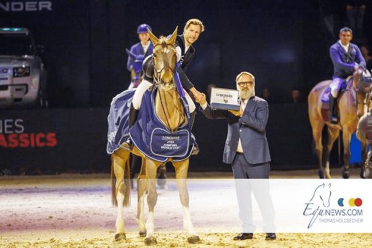 Pieter Devos salta para o sexto lugar no ranking da Copa do Mundo! Henrik von Eckermann lidera