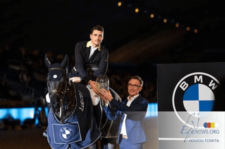 Nicola Philippaerts e cavalos belgas marcam forte pontuação em Wellington!