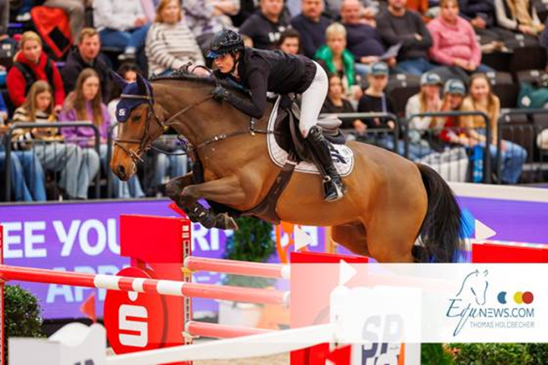 Kendra Claricia Brinkop e Do It Easy não suam a camisa no Championat de Leipzig