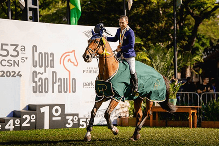 Flávio Grillo leva a melhor a 1.50m na Copa São Paulo, o esquenta do GP
