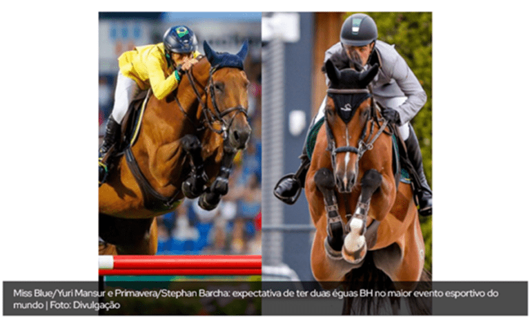 Revista Horse: Brasil pode ter duas éguas de criação nacional (BH) em Paris 2024