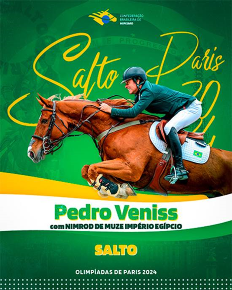 Perfis do Time Brasil de Salto em Paris 2024