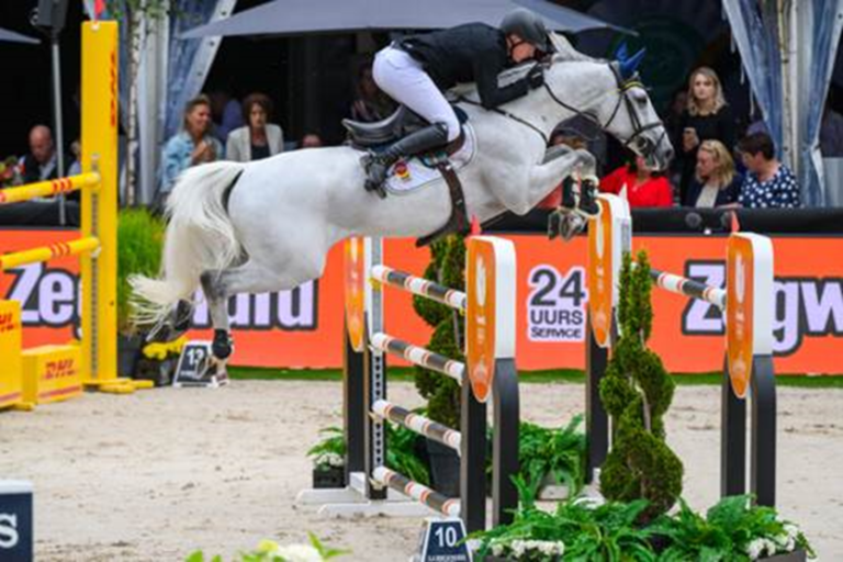 Daniel Coyle e Incredible criaram um par de asas no CSIO5* 1m60 do Dublin Horse Show