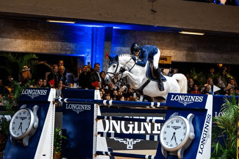 Pedro Tavora de Matos e “ LWC Ashley” assinam o nome no GP Longines do Indoor 2024