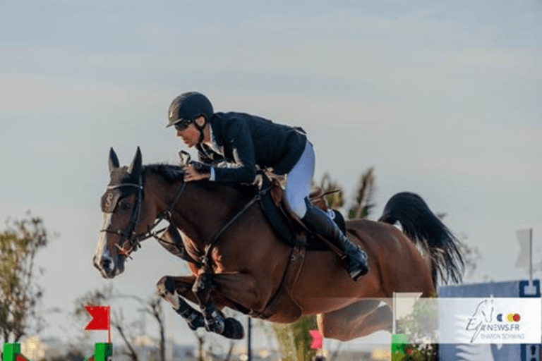 Henrik von Eckermann e Iliana impressionam no Prêmio Anos de Cultura do Catar de 1,55m