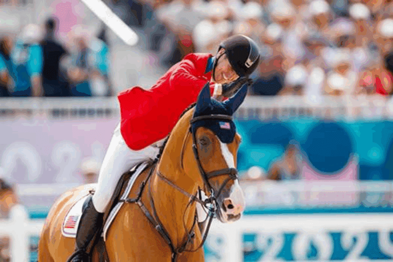 McLain Ward se separa de seu parceiro olímpico Ilex