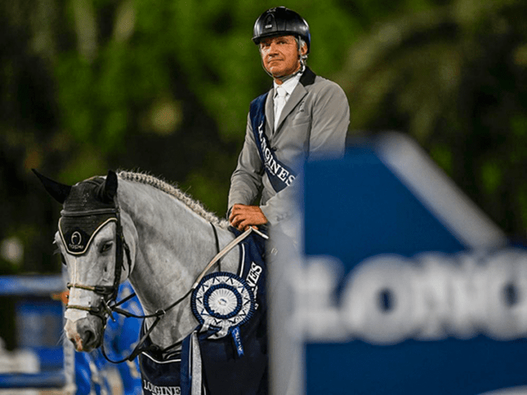 Brasileiros largaram com força total na temporada Internacional 2026 com destaque para Felipinho de Azevedo Filho, 5º em GP, a 1.60m, nos Emirados Árabes