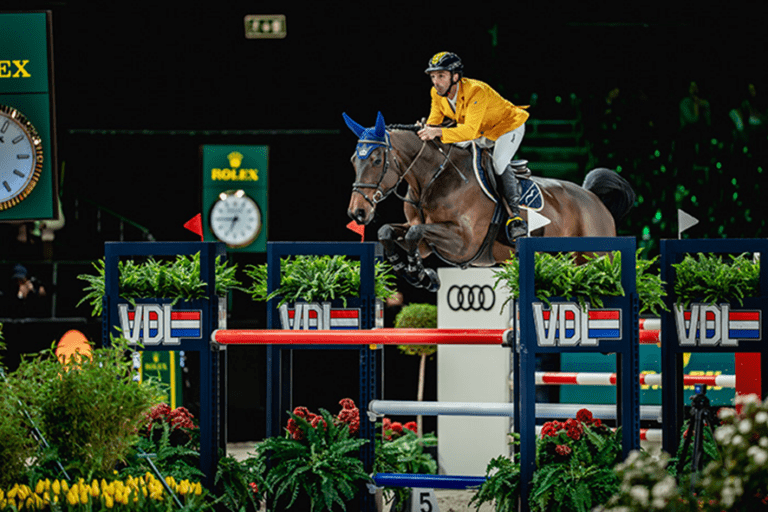 Yuri Mansur e Stephan Barcha faturam provas de velocidade a 1.45m na Holanda e Espanha
